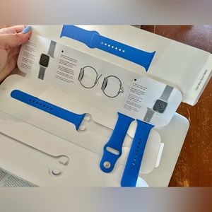Genuine Apple Watch 40mm Sport Band Capri Blue with box